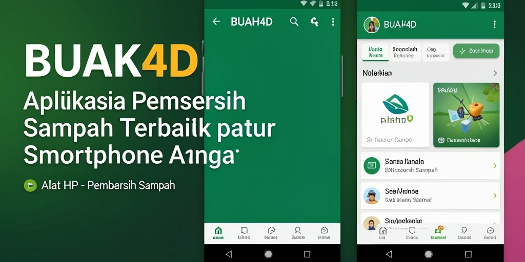 Tampilan antarmuka BUAH4D yang sederhana dan efektif.