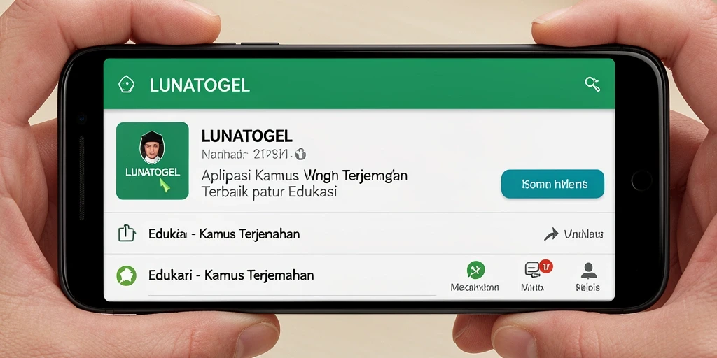 Tampilan antarmuka LUNATOGEL yang user-friendly dan fungsional.