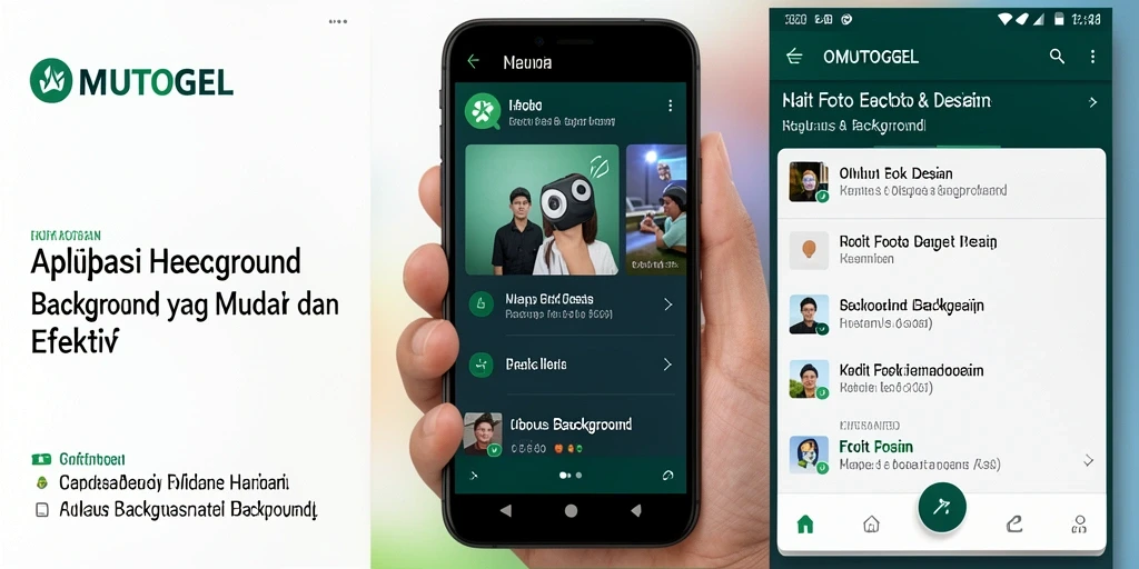 Tampilan utama OMUTOGEL yang memudahkan penghapusan latar belakang.