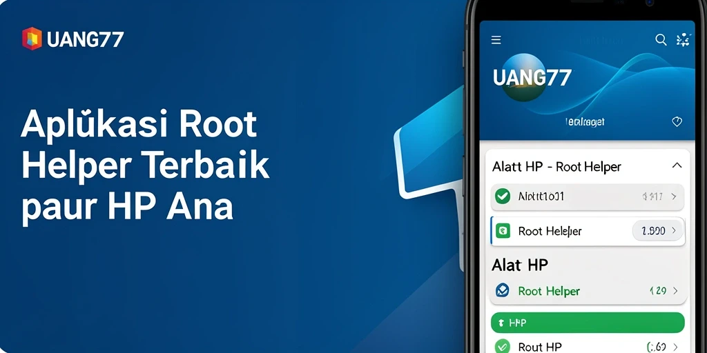 Tampilan antarmuka UANG77 yang sederhana dan fungsional.